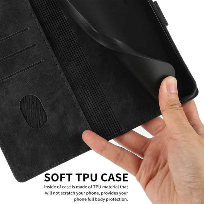 WANLONFENG - WANLONFENG Galaxy A26 Plånboksfodral med 2Pcs Härdat Glas MTL