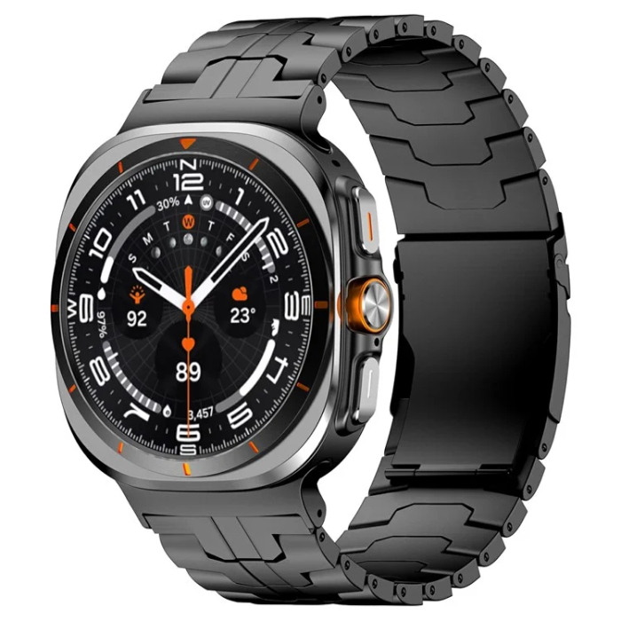 Ringke - Galaxy Watch Ultra (47mm) Armband Titanium Alloy - Svart