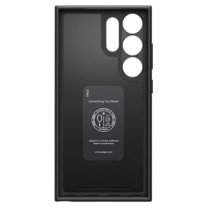 Spigen - Spigen Galaxy S24 Ultra Mobilskal Thin Fit - Svart