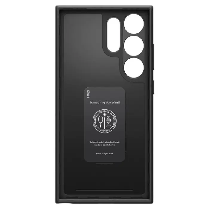 Spigen - Spigen Galaxy S24 Ultra Mobilskal Thin Fit - Svart