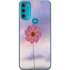 iSecrets - Mobilskal till Motorola Moto G71 5G med Rosa blomma