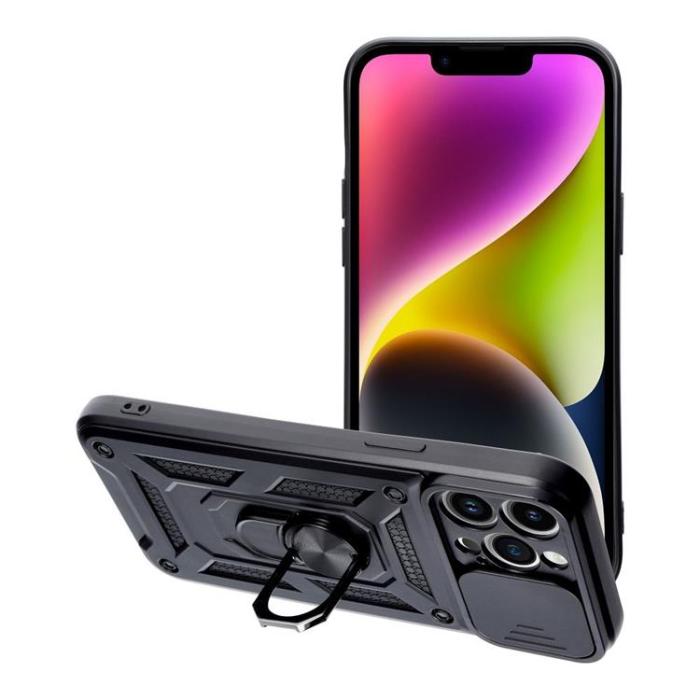 UTGATT1 - iPhone 11 Pro Max Skal Slide Armor - Svart