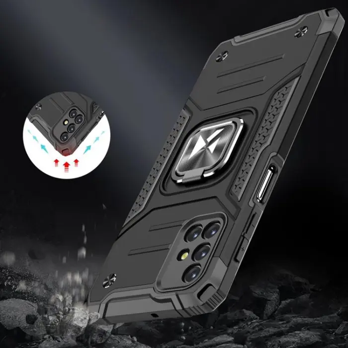 Wozinsky - Wozinsky Ring Armor Skal Galaxy M31s - Silver
