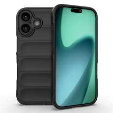 Amorus - AMORUS iPhone 17 Mobilskal Shockproof TPU Rugged - Svart