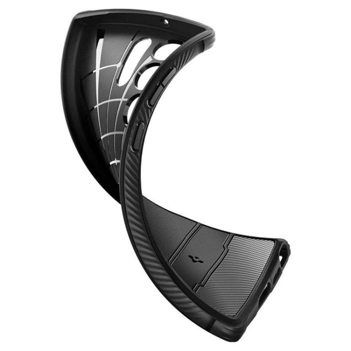 Spigen - Spigen Galaxy S23 Ultra Skal Rugged Armor - Svart