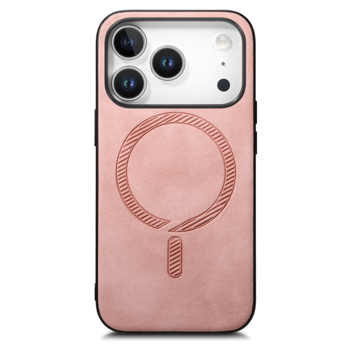 A-One Brand - iPhone 17 Pro Max Mobilskal MagSafe Skin-touch - Rosa