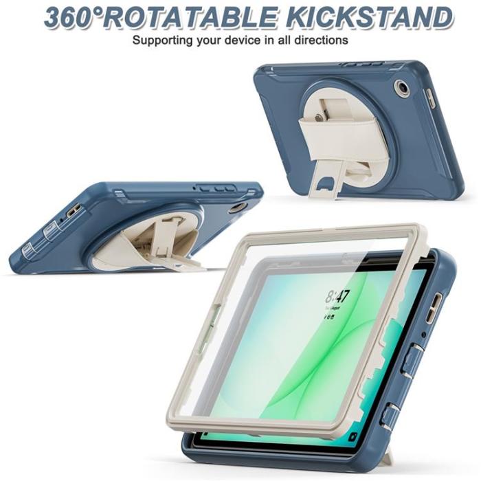 A-One Brand - Galaxy Tab A11 Skal Rotary Kickstand med Handrem