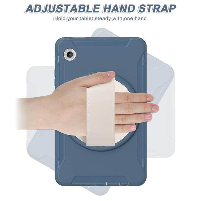 A-One Brand - Galaxy Tab A11 Skal Rotary Kickstand med Handrem