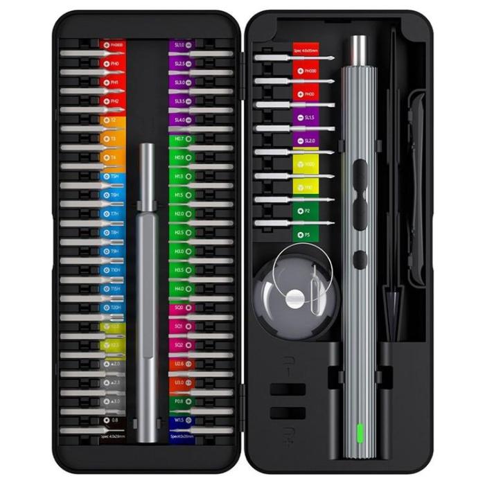 UF-TOOLS - UF-TOOLS - 58-i-1 N20 Elektrisk Skruvmejsel med Utbytbara Bits