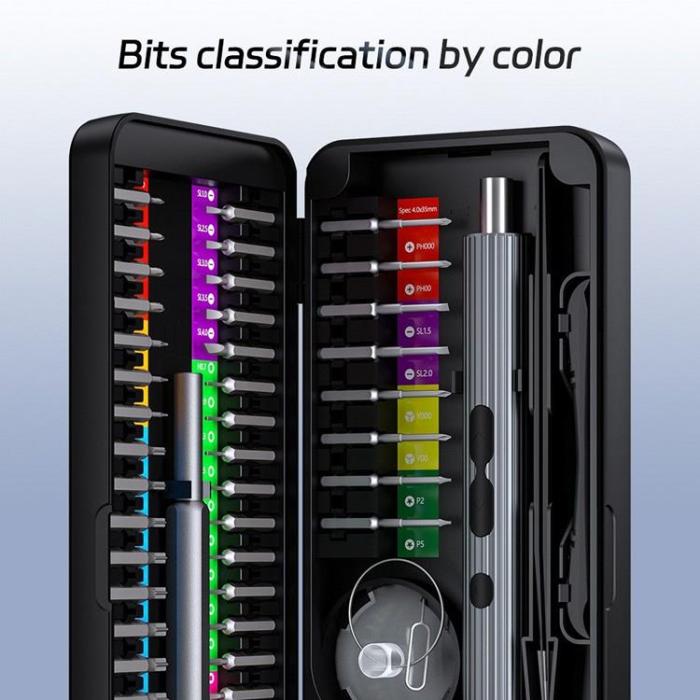 UF-TOOLS - UF-TOOLS - 58-i-1 N20 Elektrisk Skruvmejsel med Utbytbara Bits