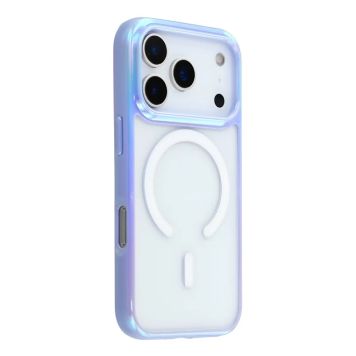 KIGC - KIGC iPhone 17 Pro Max Mobilskal Magsafe Dazzling Color - Lila
