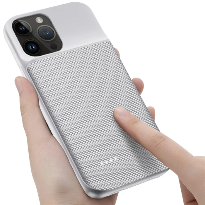 A-One Brand - iPhone 14 Pro Batteriskal 6800mAh Rechargeable Oxford Cloth