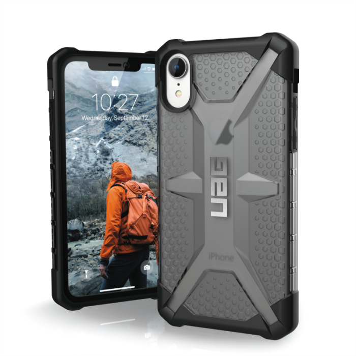 UTGATT5 - UAG Plasma Cover till iPhone XR - Ash