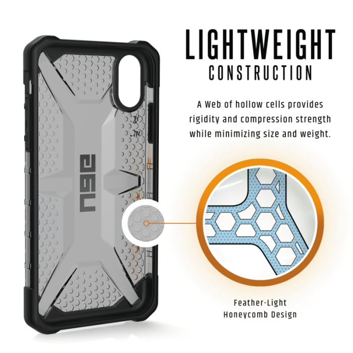 UTGATT5 - UAG Plasma Cover till iPhone XR - Ash