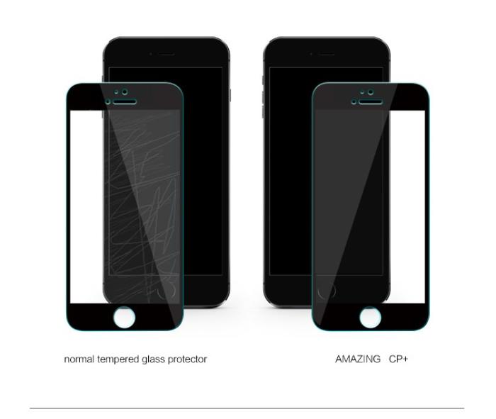 Nillkin - Nillkin Härdat Glas Skärmskydd CP+ till Apple iPhone 6 Plus - Svart
