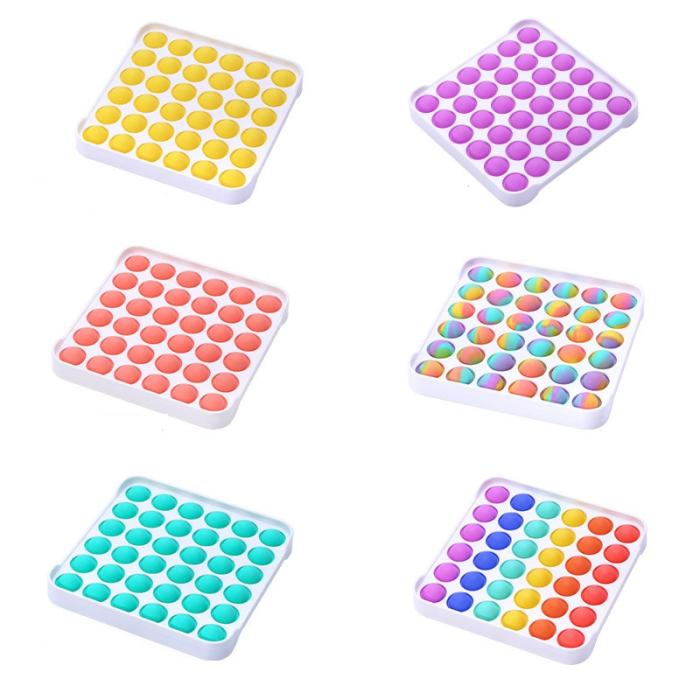 UTGATT1 - Pop it Fidget Toy - Sensory toy - Regnbåge