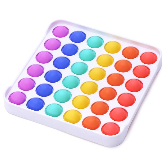UTGATT1 - Pop it Fidget Toy - Sensory toy - Regnbåge
