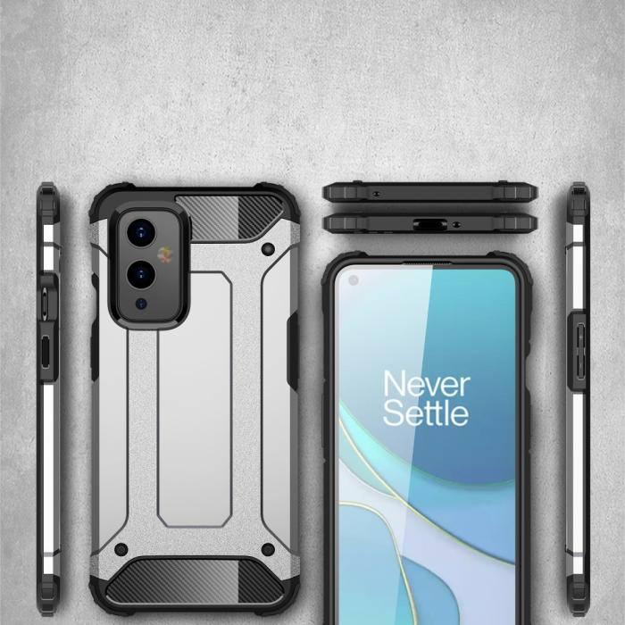 OEM - Hybrid Armor Mobilskal till Oneplus 9 - Svart