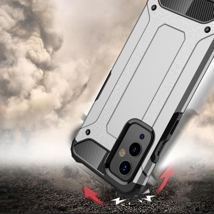 OEM - Hybrid Armor Mobilskal till Oneplus 9 - Svart