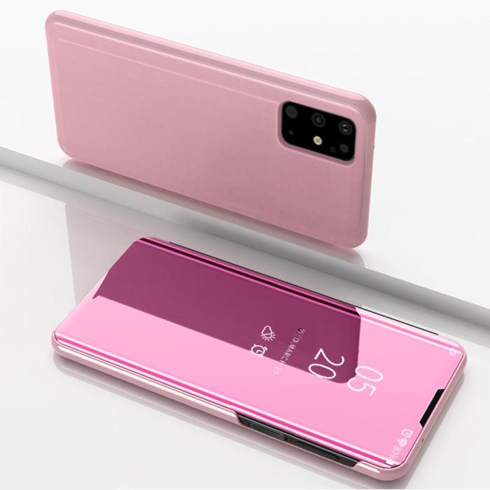 OEM - View Window Flip-Fodral till Samsung Galaxy S20 Plus - Rosa