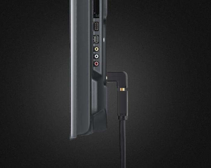 Ugreen - Ugreen HDMI down angle adapter 20109 Svart