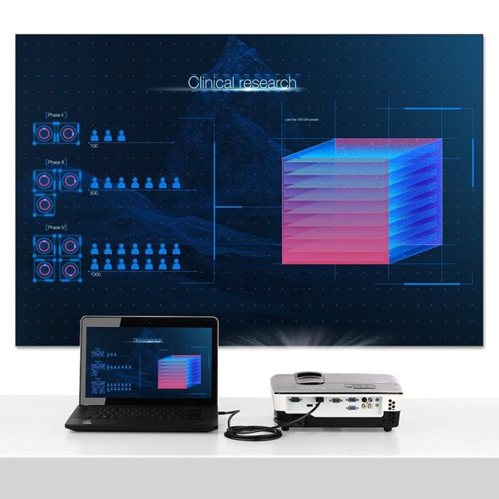 Ugreen - Ugreen HDMI micro HDMI Kabel 19 pin 2.0v 4K 60Hz 1,5m Svart