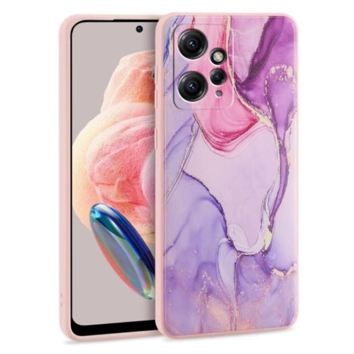 UTGATT - Tech-Protect Xiaomi Redmi Note 12 4G Mobiskal Mood Marble
