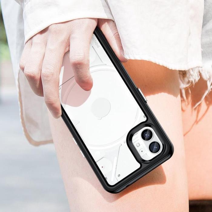 A-One Brand - Nothing Phone 1 Skal Hybrid TPU - Svart