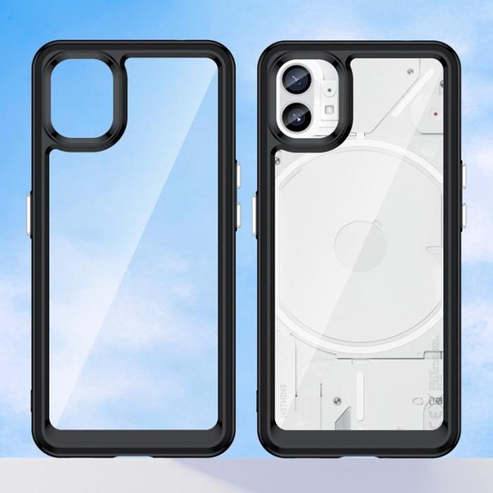 A-One Brand - Nothing Phone 1 Skal Hybrid TPU - Svart