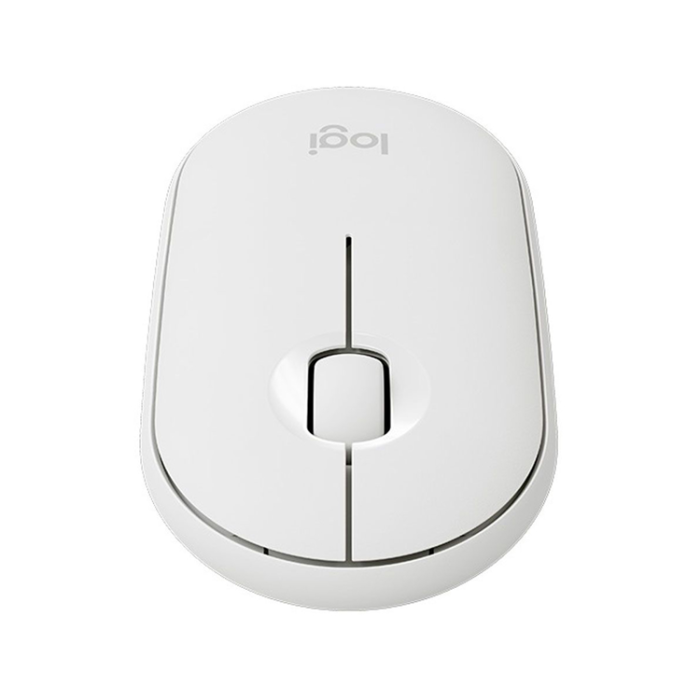 Logitech - Logitech M350 Pebble Trådlös Mus - Vit