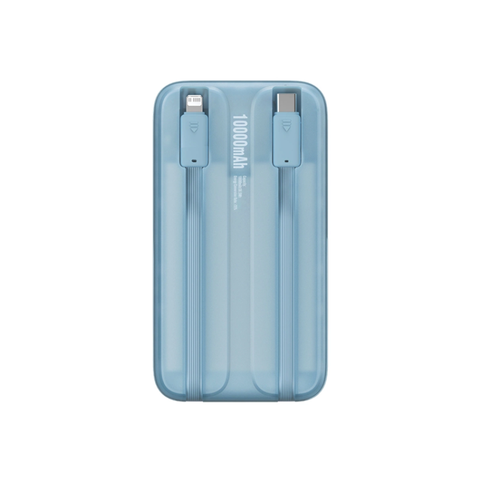 BASEUS - Baseus Powerbank 10000mAh 22.5W Med Kabel Comet - Blå
