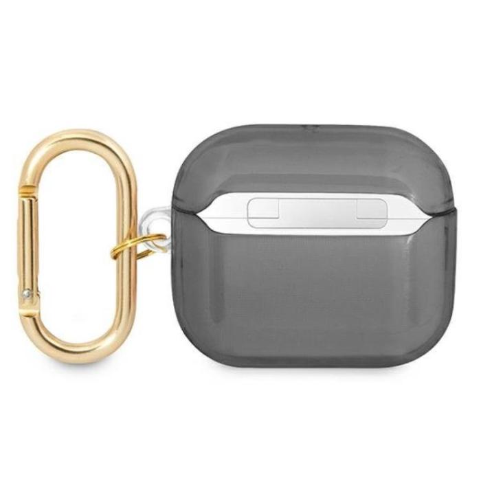 Guess - Guess AirPods 3 Skal Strap Collection - Svart
