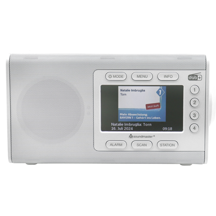 Soundmaster - Soundmaster Bordsradio med färg-display och förvalsknappar