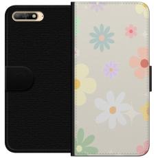 iSecrets - Plånboksfodral till Huawei Y6 (2018) med fejdande blommor