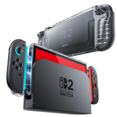 SupCase - SupCase Nintendo Switch 2 Skal Frost - Clear