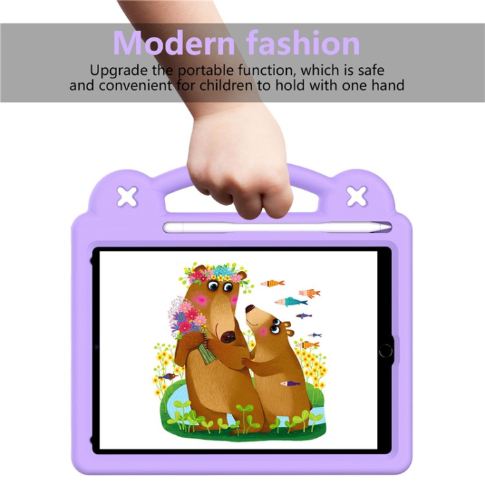 A-One Brand - iPad Air 2 (2014)/Air (2013) Skal EVA Kickstand Shockproof - Lila