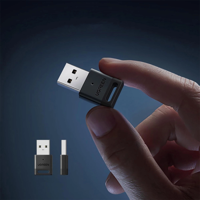 Ugreen - Ugreen Adapter USB-A Bluetooth 5.3 - Svart