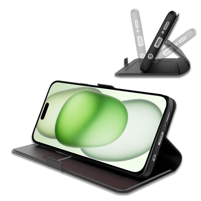 A-One Brand - iPhone 16 Pro Plånboksfodral Shockproof