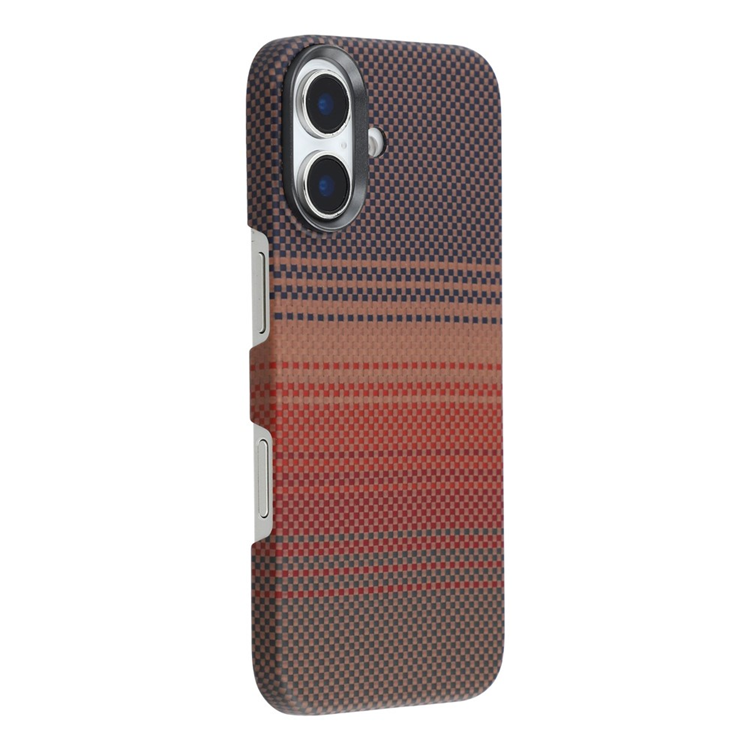 iPhone 17 Mobilskal MagSafe Aramid Fiber Gradient - Gul | 2353 | AlltMobil