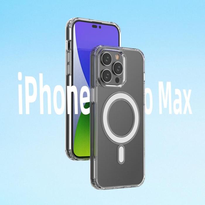 OEM - iPhone 14 Pro Max Skal Magsafe Magnetic - Clear