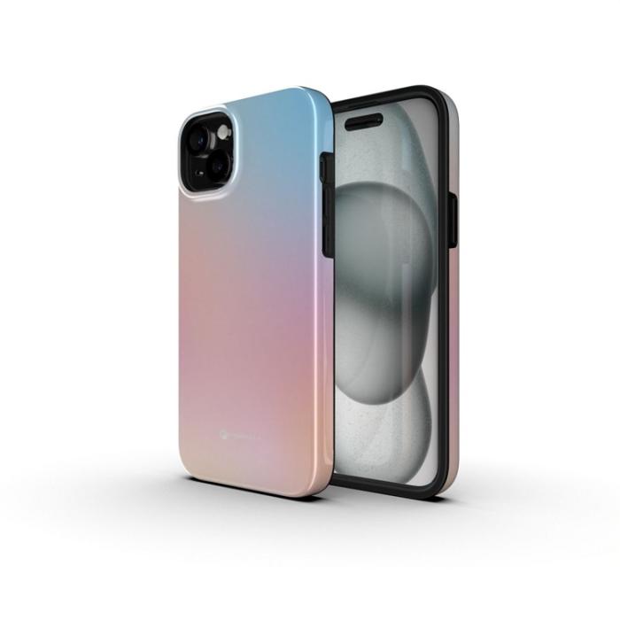 Forcell - Forcell iPhone 16 Pro Max Mobilskal MagSafe Mirage - Rosa Blå