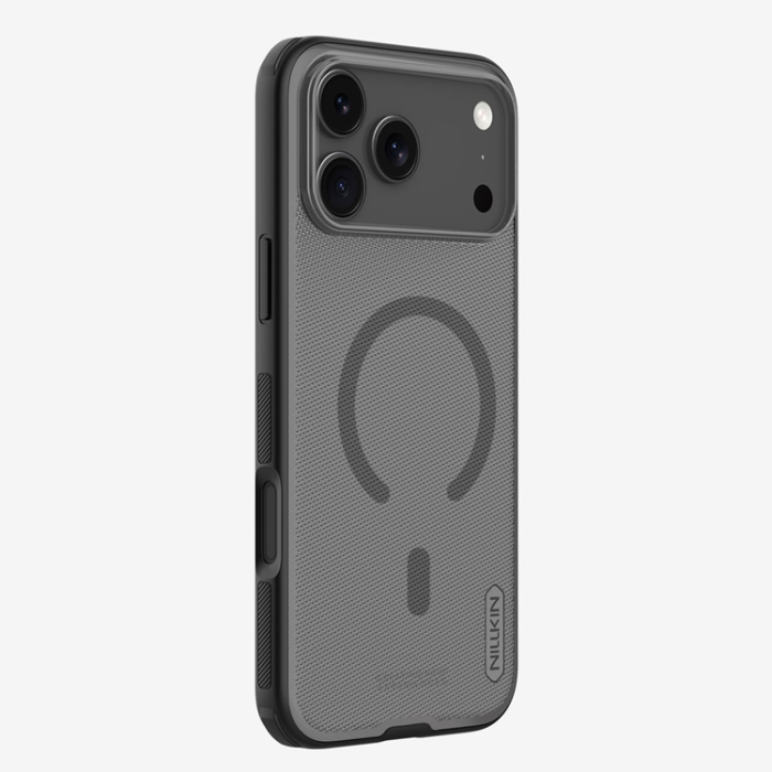 Nillkin - Nillkin iPhone 17 Pro Max Mobilskal MagSafe Super Frosted - Svart