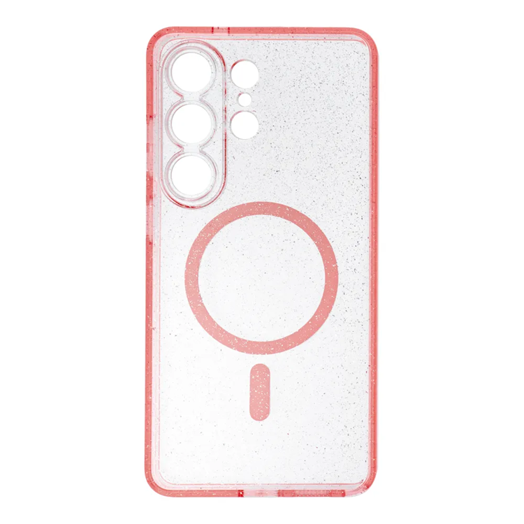 Mobilskal För Galaxy S26 Ultra Magsafe - Rosa Glitter