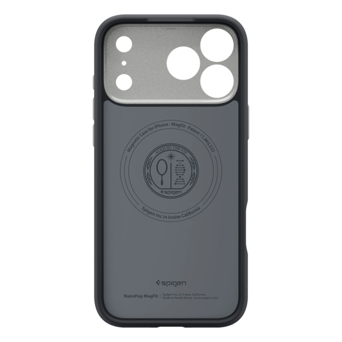 Spigen - Spigen iPhone 17 Pro Max Mobilskal Magsafe Nano Pop - Svart Sesane