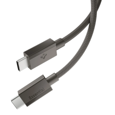 Spigen - Spigen USB-C till USB-C Kabel EB6015CC Essential 1.5m 60W - Gunmetal
