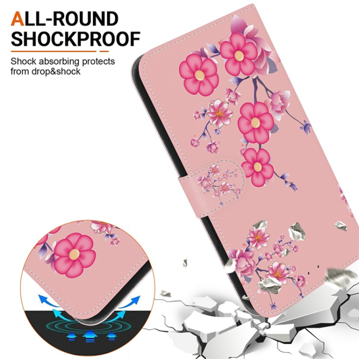 A-One Brand - Sony Xperia 1 VII Plånboksfodral Pattern Printing - Sakura