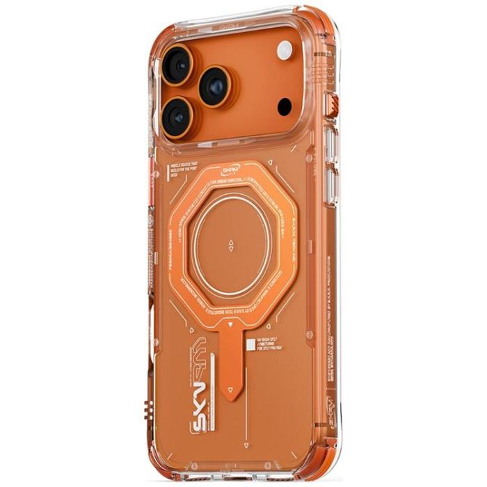Skinarma - Skinarma iPhone 17 Pro Max Mobilskal MagSafe Magma - Orange