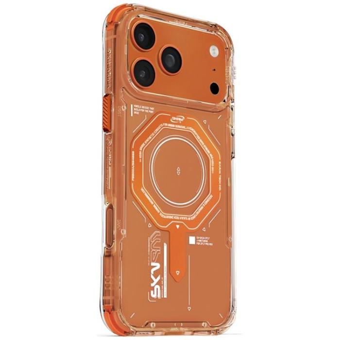 Skinarma - Skinarma iPhone 17 Pro Max Mobilskal MagSafe Magma - Orange