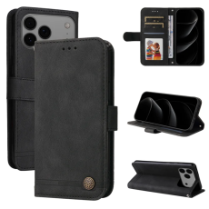 A-One Brand - iPhone 17 Pro Max Plånboksfodral Skin Touch med Rem