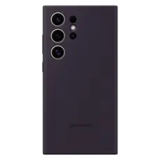 Samsung - Samsung Galaxy S24 Ultra Mobilskal Silikon - Mörklila